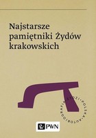 Najstarsze pamiętniki Żydów krakowskich Żydzi. Polska. Autobiografia