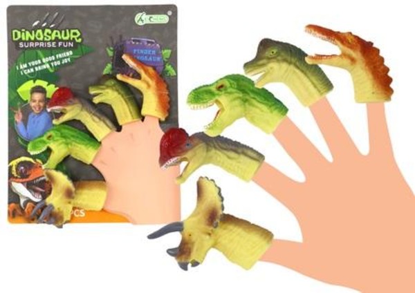 Nakładki na palce Dinozaury