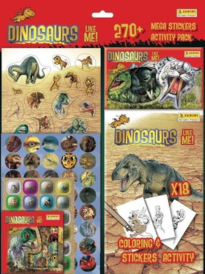 Naklejki Mega Stickers Dinozaury