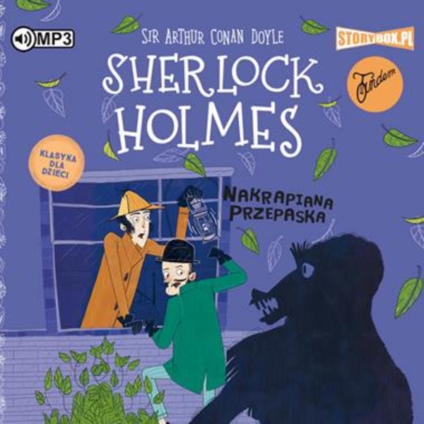 Nakrapiana przepaska Audiobook CD Audio Klasyka dla dzieci Sherlock Holmes Tom 4