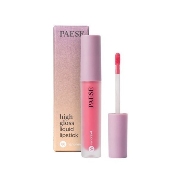 Nanorevit High Gloss Liquid Lipstick 55 Fresh Pink Pomadka w płynie do ust