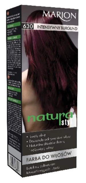 Natura Styl 630 Intensywny Burgund Farba do włosów