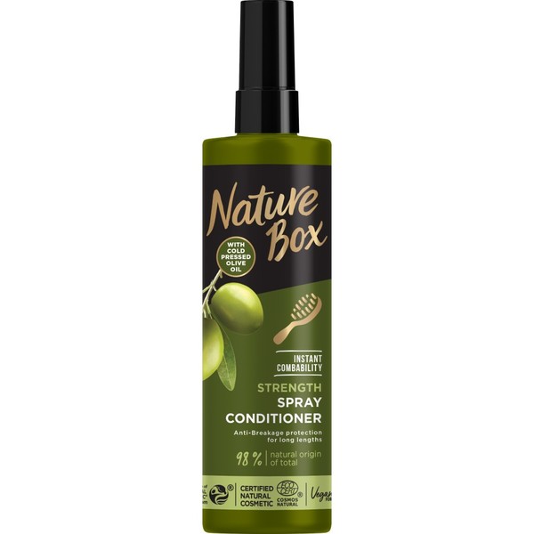 Strength Wzmacniająca odżywka w spray`u do włosów długich z olejem z oliwek