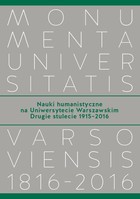 Nauki humanistyczne na Uniwersytecie Warszawskim - pdf Drugie stulecie (1915-2016)