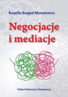 Okładka:Negocjacje i mediacje 