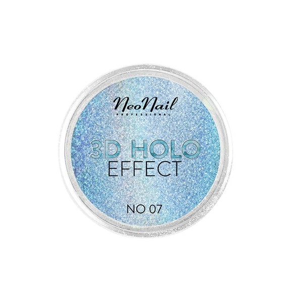 3D Holo Effect Pyłek do paznokci Blue