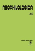Neophilologica. Vol. 24: Études sémantico-syntaxiques des langues romanes - pdf