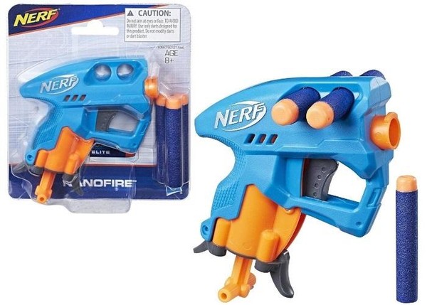 Pistolet Nerf Nanofire niebieski