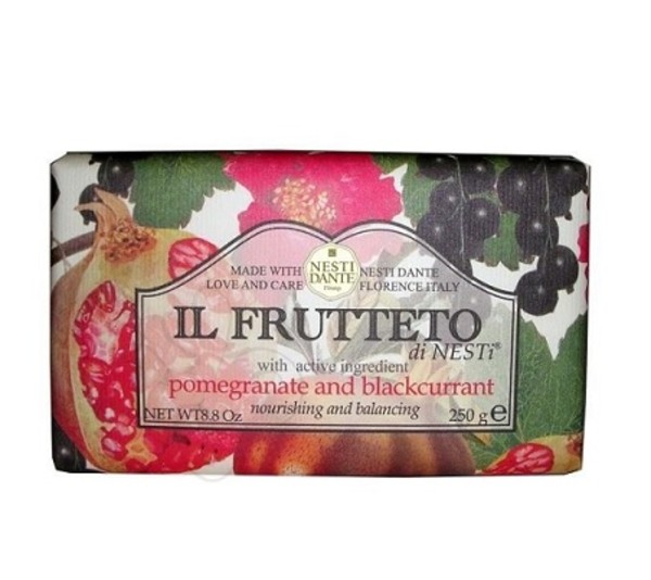 Il Frutteto Pomegranate And Blackcurrant Mydło ntauralne