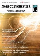 Neuropsychiatria. Przegląd Kliniczny - pdf NR 4(7)/2010
