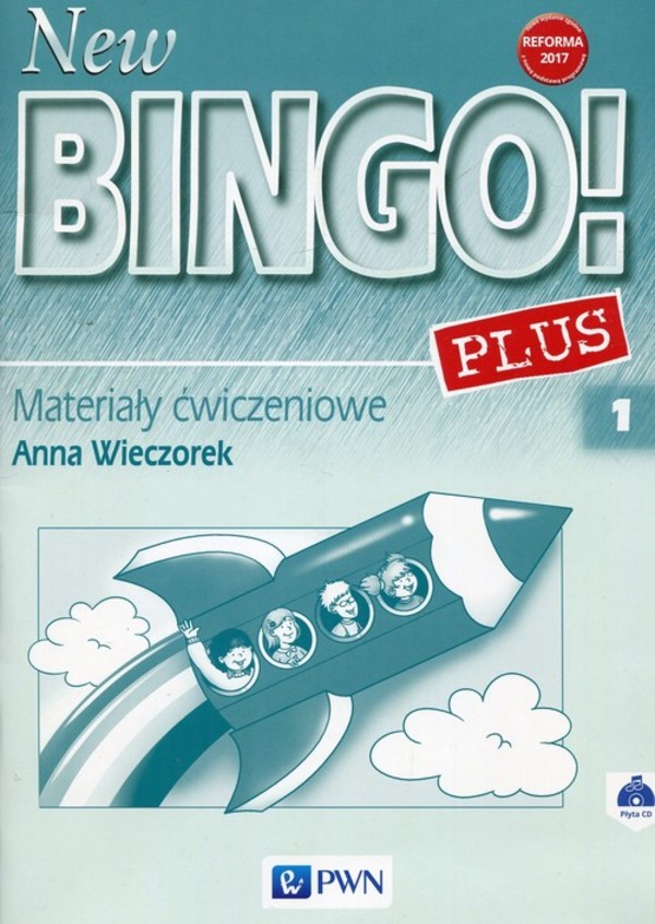 New Bingo! Plus 1. Materiały ćwiczeniowe + CD do języka angielskiego
