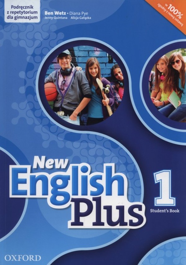 New English Plus 1. Podręcznik + CD z repetytorium z języka angielskiego dla gimnazjum