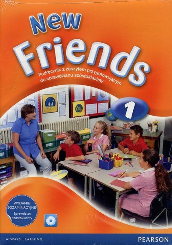 New Friends 1. Podręcznik + CD dla szkoły podstawowej