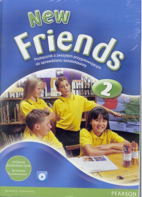 New Friends 2. Podręcznik dla szkoły podstawowej + CD