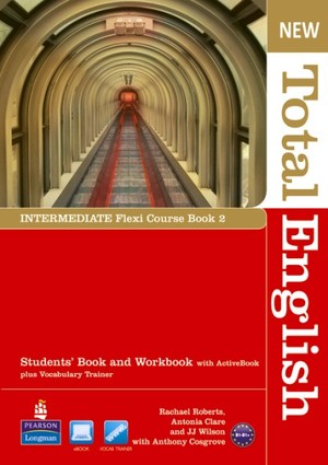 New Total English Intermediate: Flexi Course Book 2. Student`s Book Podręcznik + Workbook Zeszyt ćwiczeń + DVD with ActiveBook plus Vocabulary Trainer