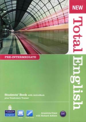 New Total English Pre-Intermediate. Student`s Book Podręcznik + ActiveBook + MyEnglishLab + DVD