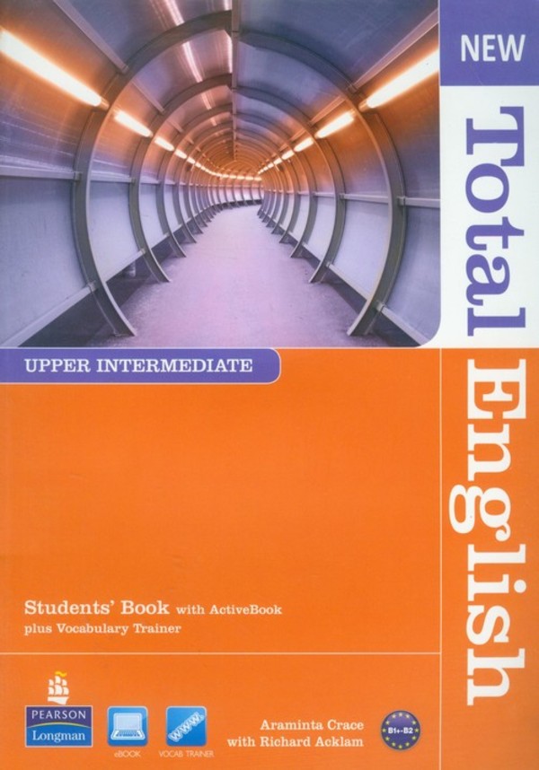 New Total English Upper-Intermediate. Student`s Book Podręcznik + DVD
