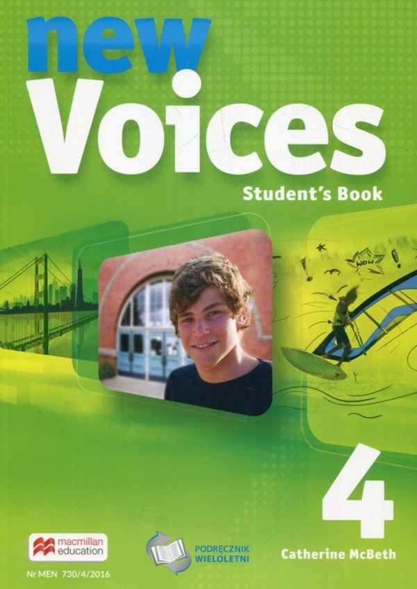 New Voices 4. Student`s Book Podręcznik