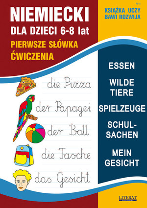 Niemiecki dla dzieci Zeszyt 4 Pierwsze słówka. Ćwiczenia