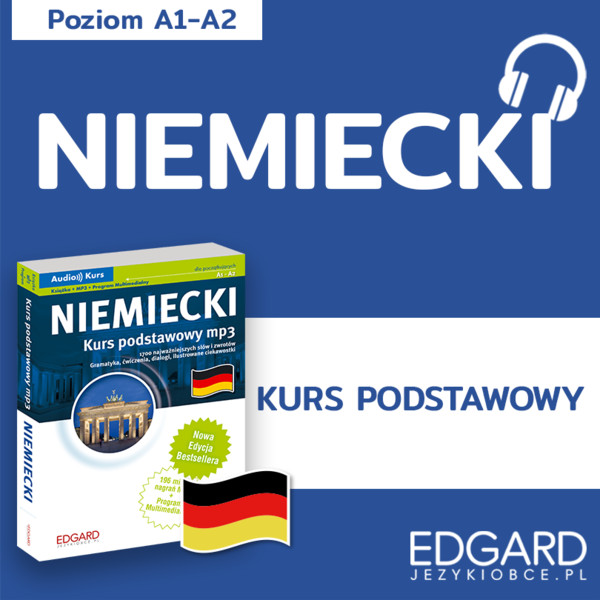 Niemiecki Kurs Podstawowy. Audio kurs - Audiobook mp3