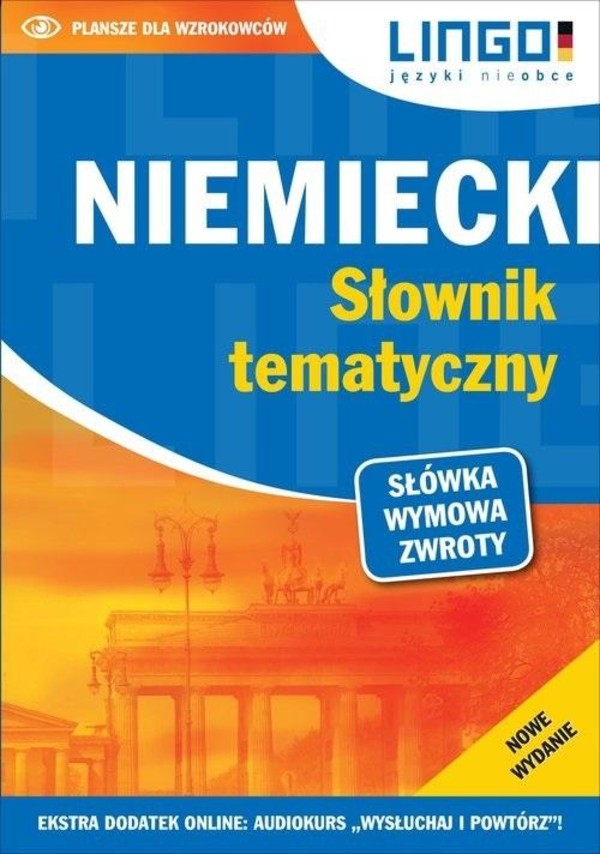 Niemiecki Słownik tematyczny Książka + CD
