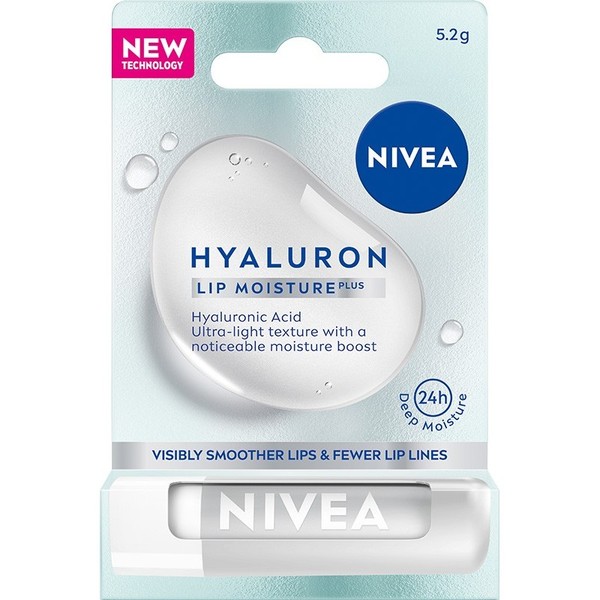 Hyaluron Lip Moisture Plus Transparent Nawilżający balsam do ust