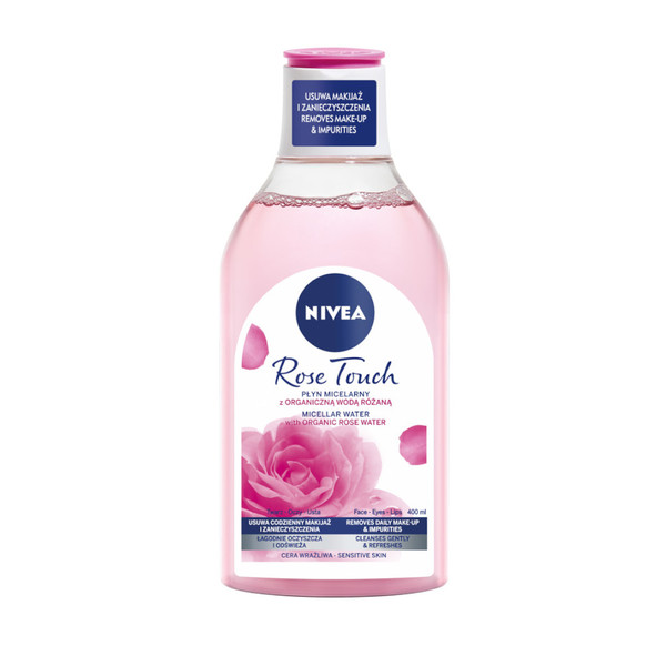 Rose Touch Płyn micelarny z organiczną wodą różaną