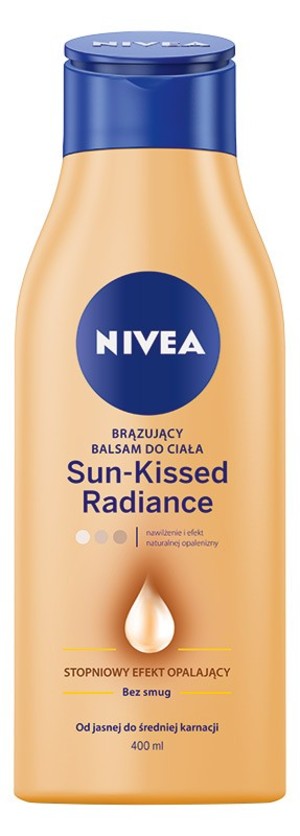 Sun-Kissed Radiance Balsam do ciała brązujący - jasna i średnia karnacja