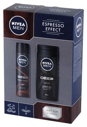 Espresso Effect Zestaw prezentowy Żel pod prysznic + deo spray