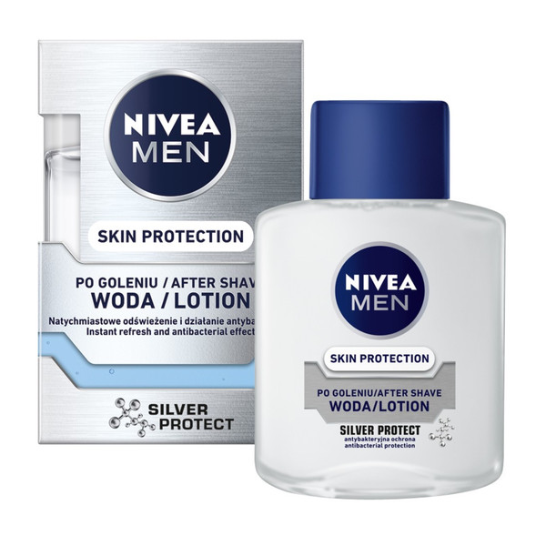 Men Skin Protection Woda po goleniu Silver Protect