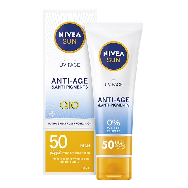 Sun UV Anti-Age Q10 Przeciwzmarszczkowy krem do twarzy skóra normalna oraz sucha SPF50