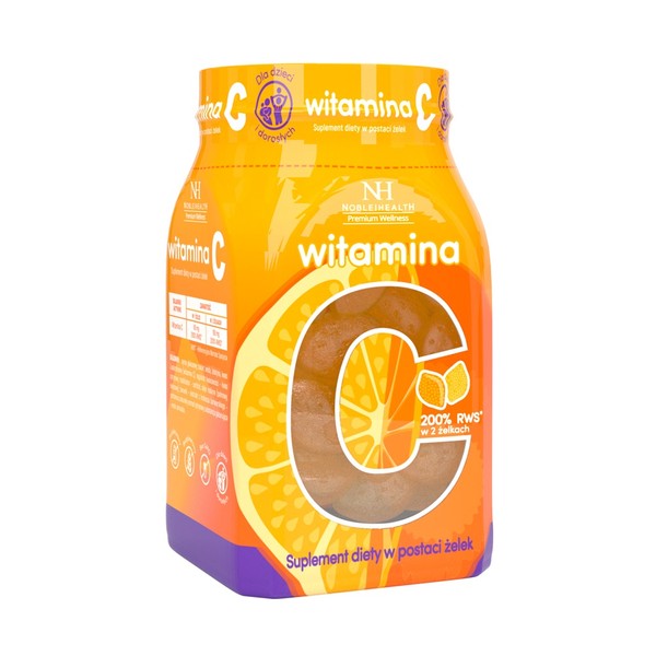 Premium Wellness Witamina C suplement diety w postaci żelek