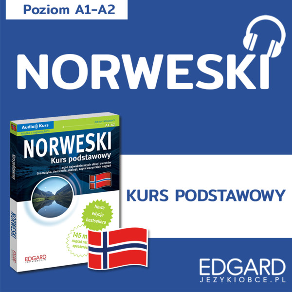 Norweski Kurs Podstawowy. Audio kurs - Audiobook mp3