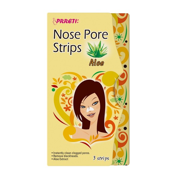 Nose Pore Strips Aloes Plastry oczyszczające na nos