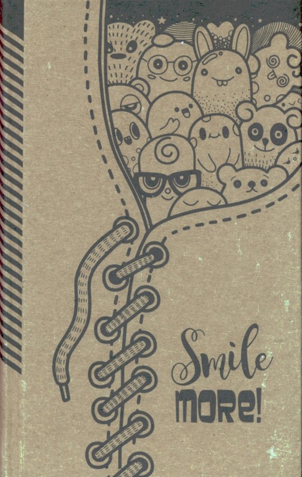 Notatnik ozdobny Fresh Smile more! 80 kartek linia (mix wzorów)