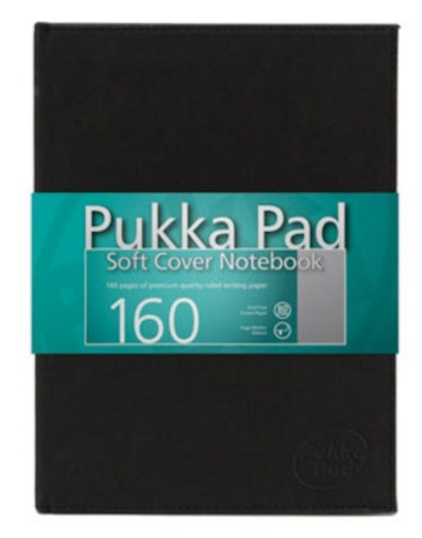 Notatnik pukka pad b5 soft cover czarny