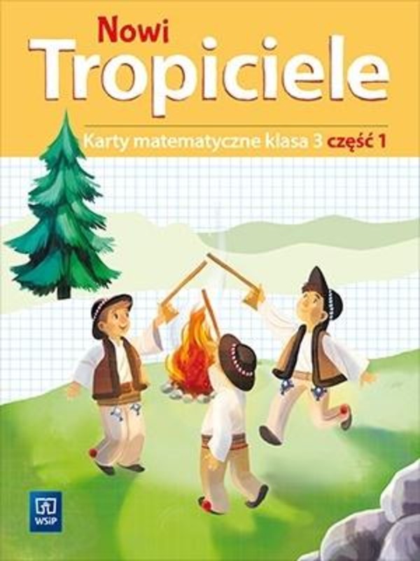 Nowi Tropiciele. Klasa 3. Karty matematyczne. Część 1 nowa podstawa programowa - wyd. 2019