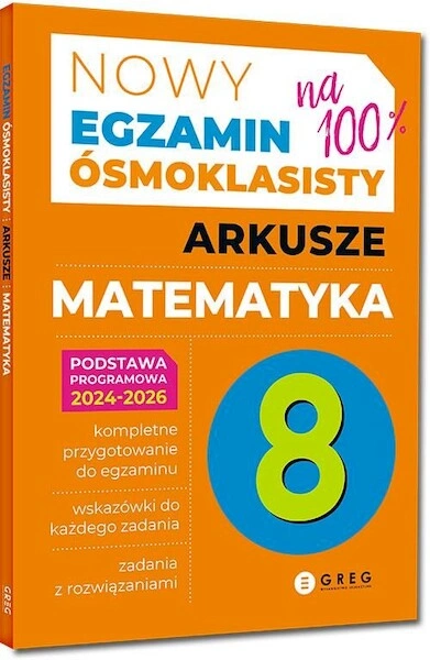 Nowy Egzamin ósmoklasisty - arkusze - matematyka - 2024-2026