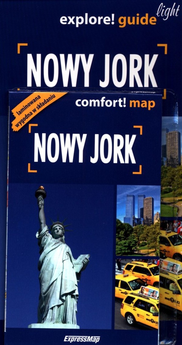 Nowy Jork Przewodnik + mapa Explore guide light