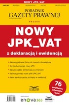 Nowy JPK_VAT z deklaracją i ewidencją - pdf