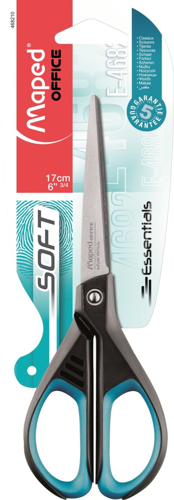 Nożyczki essentials soft 17 cm symetryczne