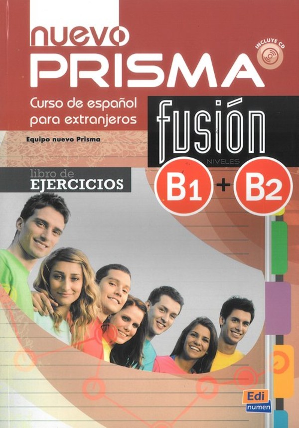Nuevo Prisma fusion B1 + B2. Libro de ejercicios + CD