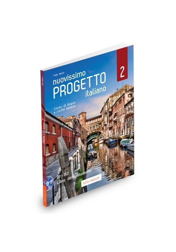 Nuovissimo Progetto italiano 2. Podręcznik + DVD