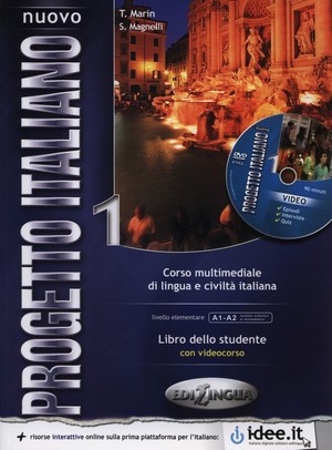 Nuovo Progetto Italiano 1. Poziom A1-A2. Podręcznik + DVD