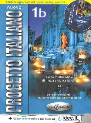 Nuovo Progetto Italiano 1b. Podręcznik z ćwiczeniami + DVD. Poziom A2