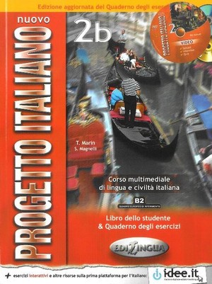 Nuovo Progetto Italiano 2b. Podręcznik z ćwiczeniami + DVD + CD. Poziom B2