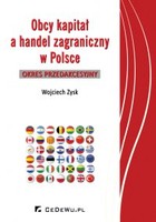 Obcy kapitał a handel zagraniczny w Polsce - okres przedakcesyjny - pdf