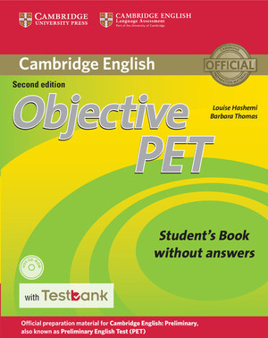 Objective PET. Student`s Book Podręcznik + CD-ROM + Testbank (bez odpowiedzi)