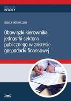 Obowiązki kierownika jednostki sektora publicznego w zakresie gospodarki finansowej - pdf