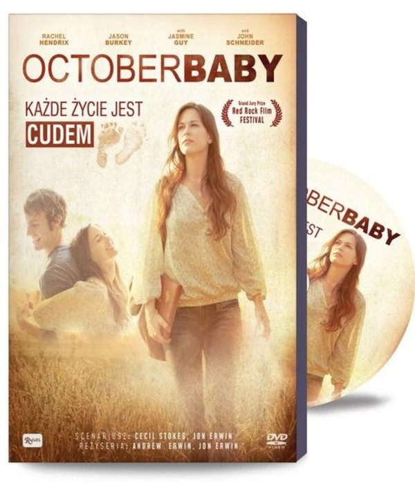 October Baby + film DVD Każde życie jest cudem